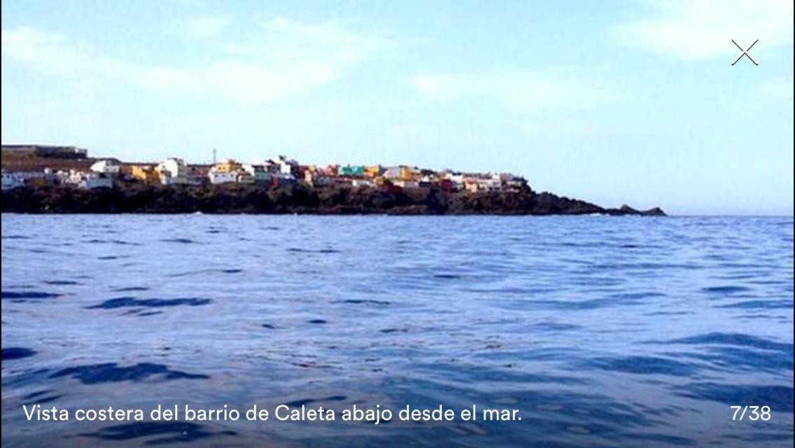Gáldar PENTHOUSE OVER THE SEA! Sardina Bagian luar foto